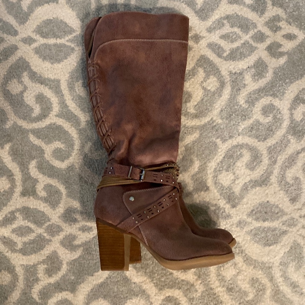 Brown Knee High Boots